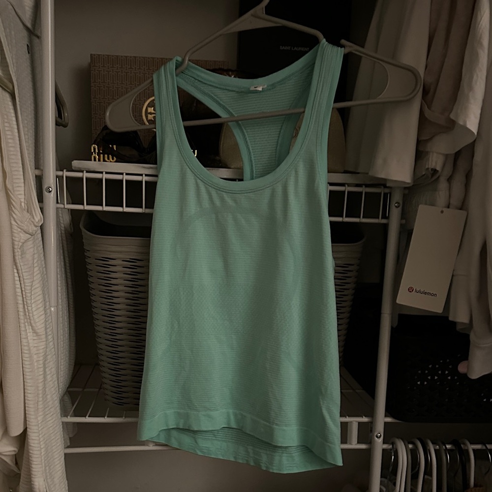 lululemon athletica - swiftly crop mint
